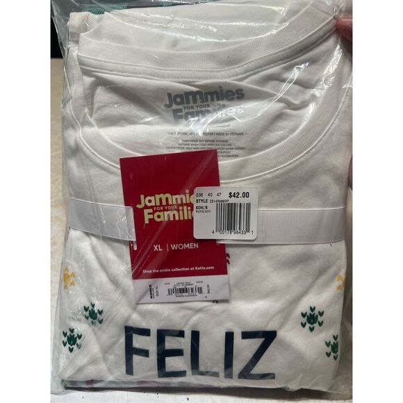 Jammies For Families Womans   PJ  Set Sz  XL NIP - Picture 1 of 3